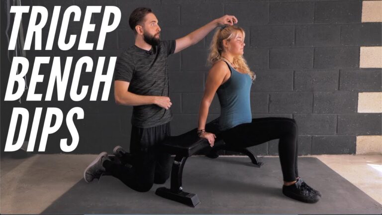 【Get Exercise Confident】Tricep Bench Dips | Technique and Most Common ...
